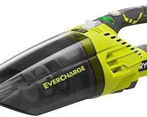 RYOBI P714K 18V One+ Evercharge Cordless Hand Vacuum Kit