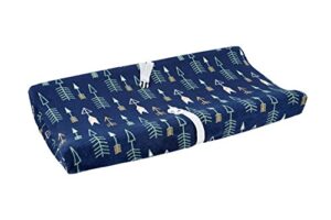 little love by nojo changing table cover, aztec