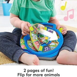 Fisher-Price Little People Toddler Learning Toy World of Animals See ‘N Say with Music and Sounds for Ages 18+ Months