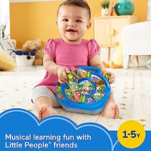 Fisher-Price Little People Toddler Learning Toy World of Animals See ‘N Say with Music and Sounds for Ages 18+ Months