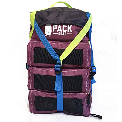 Compression Strap for Packable Luggage Organizer - Packing Our Collapsible Hanging Shelves in Your Suitcase Backpack & Carry-On Bags has Never Been Easier - Designed for Pack Gear Travel Accessories