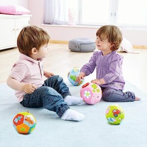 HABA Baby Ball Flower Magic 5.5" for Ages 6 Months and Up