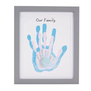 pearhead diy handprint frame and paint kit, family craft night ideas, diy gifts