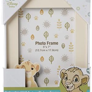 Disney Lion King Picture Frame with Character , 5x7 Inch (Pack of 1)