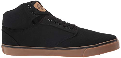 HARLEY-DAVIDSON FOOTWEAR Men's Wrenford Sneaker, Black, 12.0 M US