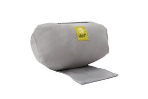 lÍllÉbaby ergonomic washable infant pillow for baby carrier, grey