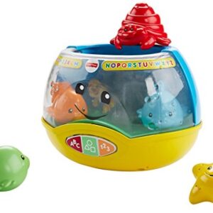 Fisher-Price Laugh & Learn Baby & Toddler Toy Magical Lights Fishbowl With Smart Stages Learning Content For Ages 6+ Months