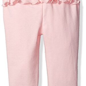 Simple Joys by Carter's Baby Girls' 6-Piece Bodysuits (Short and Long Sleeve) and Pants Set, Pink/Dots/Floral/Turtle, 3-6 Months