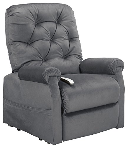 Mega Motion Classica Power Lift Chair Recliner- Charcoal (Curbside Delivery)