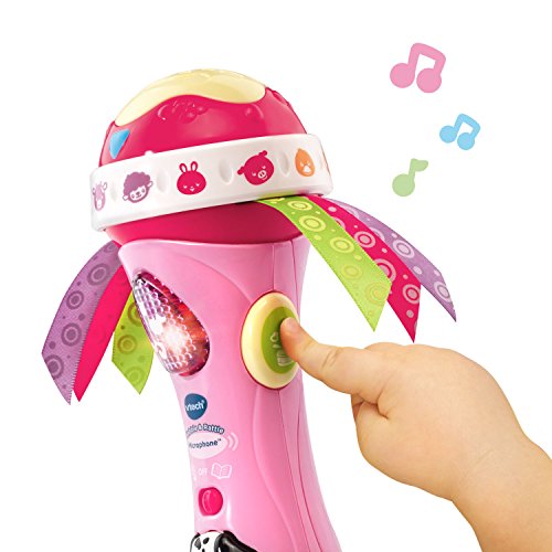 VTech Baby Babble and Rattle Microphone Amazon Exclusive, Pink