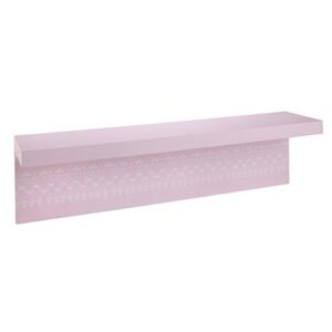 nojo chantilly shelf wall decor, pink, white (7668989)