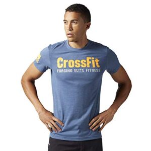 [BJ9346] RCF Forging Elite Fitness Tee S Blue