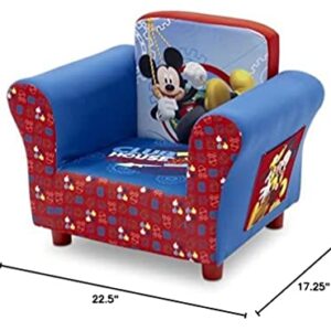 Delta Children Upholstered Chair, Disney Mickey Mouse