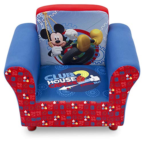 Delta Children Upholstered Chair, Disney Mickey Mouse