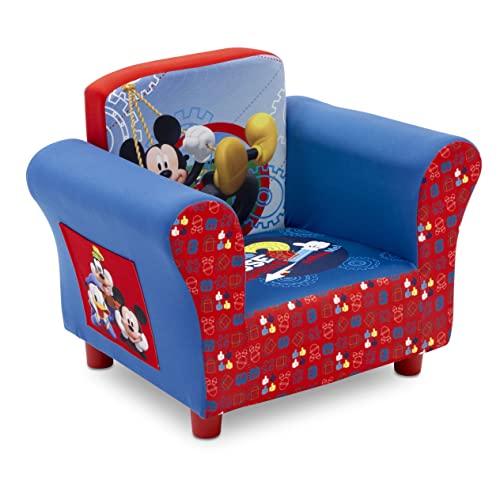 Delta Children Upholstered Chair, Disney Mickey Mouse