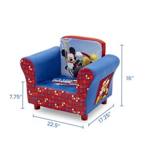 Delta Children Upholstered Chair, Disney Mickey Mouse