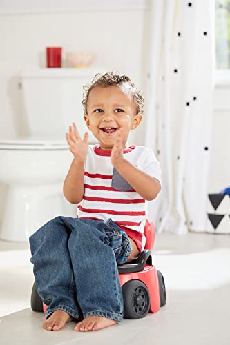 The First Years Training Wheels Racer Potty System | Easy to Clean and Easy to Use Potty Training Seat