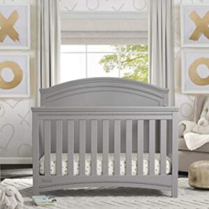 Simmons Kids SlumberTime Emma Convertible Crib N More, Grey