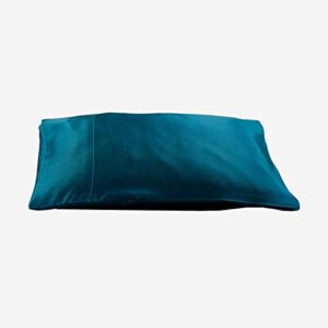 LilySilk 3101-11-30x40 100% Silk Pillowcase for Travel Pillows, 12 x 16, Dark Teal