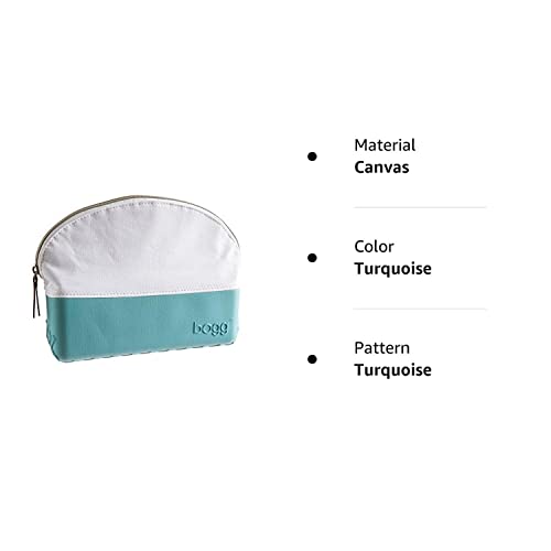 Beauty and the Bogg Makeup Cosmetic Bag 9x7x3 (Turquoise)