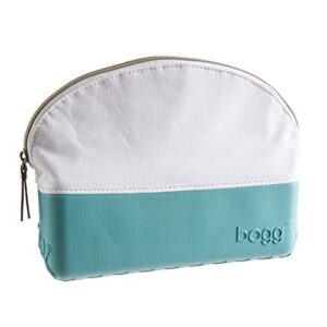 beauty and the bogg makeup cosmetic bag 9x7x3 (turquoise)