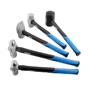 ABN 5 Piece Hammer Set - Forging Hammer Tool Set, Metal Working Tools and Equipment Pein and Sledge Hammer Tools