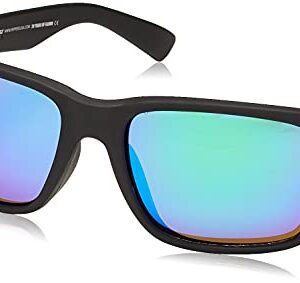 Peppers Beachcomber Sunglasses, Rubberized Matte Black, 55 mm US