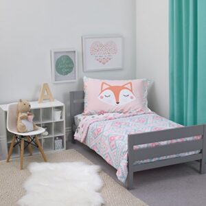 Carter's - Woodland Girl - 4pc Toddler Bed Set