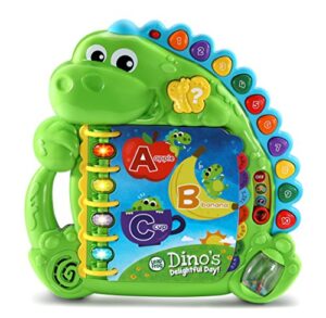 leapfrog dino's delightful day alphabet book, green