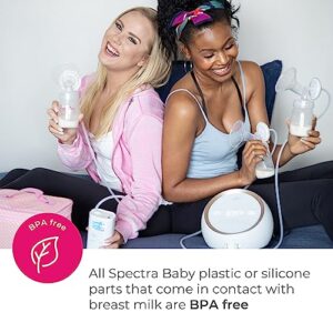 Spectra - Premium Breast Milk Pump Accessory Kit with Baby Bottles - Medium 24mm - Breast Pump Accessories