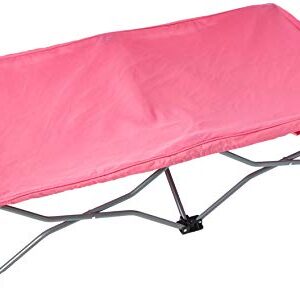 Regalo My Cot Pink Portable Folding Travel Bed with Travel Bag