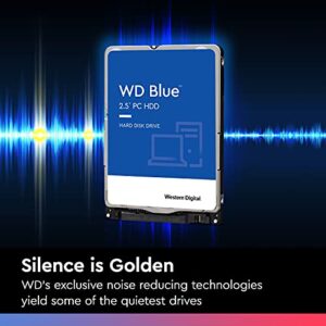 Western Digital 1TB WD Blue Mobile Hard Drive HDD - 5400 RPM, SATA 6 Gb/s, 128 MB Cache, 2.5" - WD10SPZX