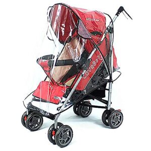 fasoty stroller rain cover universal waterproof baby stroller cover, rain cover for stroller, jogging stroller rain cover, pushchairs stroller weather shield for wind snow dust, ventilation clear