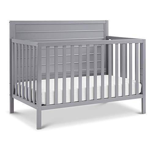 Carter's by DaVinci Morgan 4-in-1 Convertible Crib in Grey, Greenguard Gold Certified