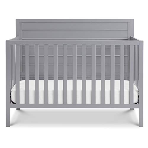 Carter's by DaVinci Morgan 4-in-1 Convertible Crib in Grey, Greenguard Gold Certified