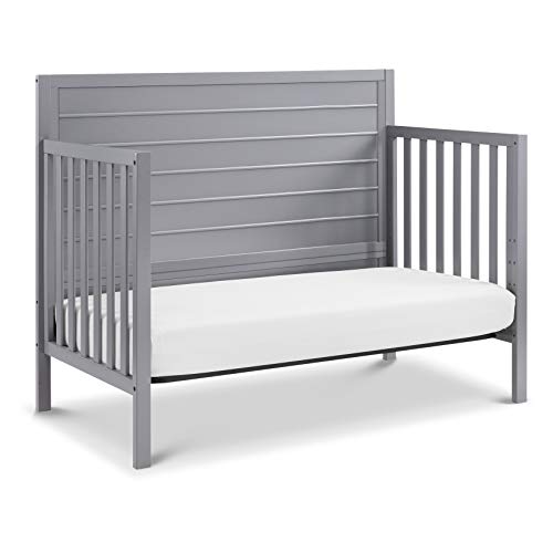 Carter's by DaVinci Morgan 4-in-1 Convertible Crib in Grey, Greenguard Gold Certified