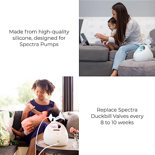 Spectra - Duckbill Valve Replacement for Breast Milk Pump (Pack of 2)