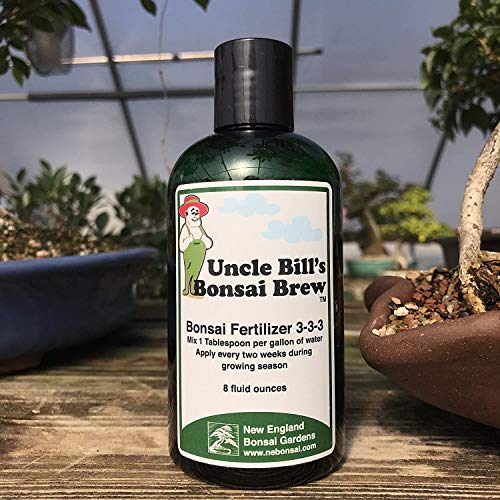 Uncle Bill's Liquid Bonsai Fertilizer - Specially Formulated Bonsai Food for Vibrant Growth, Easy to Use, Trusted by Enthusiasts, 8 Ounces