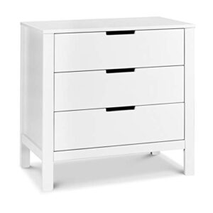 carter's by davinci colby 3-drawer dresser in white