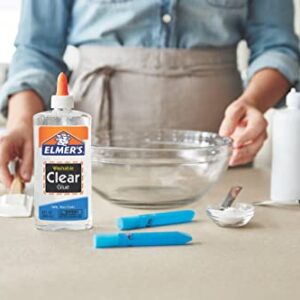 Elmer's Liquid School Glue, Clear, Washable, 32 Ounces - Great for Making Slime