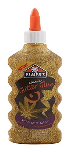 Elmer's 2022912 Liquid Glitter Glue, Washable, Gold, 6 Ounces, 1 Count