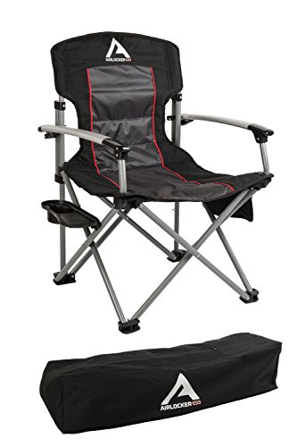 ARB Airlocker Chair W/Table Blk - *Only Sold as Pair* (Must Order Qty 2) (10500111A)