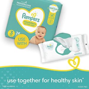 Pampers Wipes Sensitive - 56 ct, Pack of 2