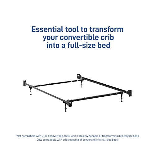 Graco Full-Size Bed Conversion Kit for Storkcraft Cribs – Compatible with Multiple Storkcraft & Graco 4-in-1 and 5-in-1 Convertible Cribs and Mini Cribs, Box Spring Required (Not Included)