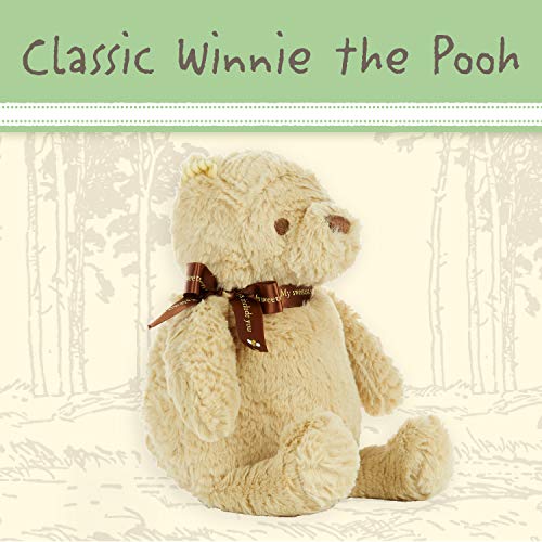 KIDS PREFERRED Baby Classic Winnie the Pooh and Friends Stuffed Animal original version 9 Inch, Pooh