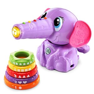 LeapFrog Stack and Tumble Elephant (Amazon Exclusive), Purple, 6 pieces