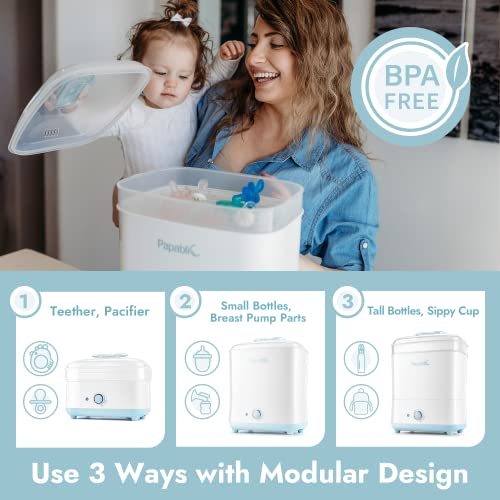 Papablic Baby Bottle Electric Steam Sterilizer and Dryer