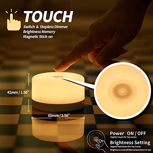 FC-Fancier Dimmable Light,Touch Sensor Bedside Lamp, Kids Children Adult Nightlight,Bedroom Living Room Baby Nursery Night Light