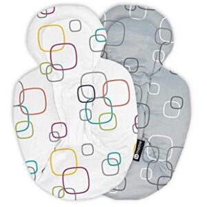 4moms RockaRoo and MamaRoo Infant Insert, Machine Washable, Soft, Plush Fabric, Reversible Design