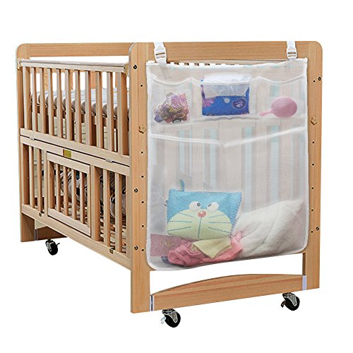 Breathable Mesh Nursery Diaper Organizer Storage Bag Diaper Caddy for Baby's Essentials